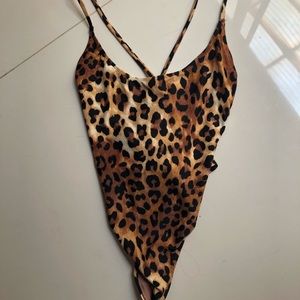 Never Worn Chita Bodysuit with Deep Sides
